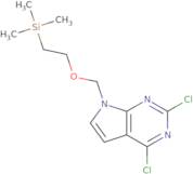 2,4-dichloro-7-((2-(trimethylsilyl)ethoxy)methyl)-7H-pyrrolo[2,3-d]pyrimidine