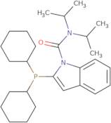 2-(Dicyclohexylphosphino)-N,N-diisopropyl-1H-indole-1-carboxamide