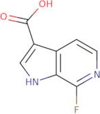 7-Fluoro-1H-pyrrolo[2,3-c]pyridine-3-carboxylic acid