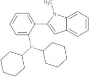 2-[2-(Dicyclohexylphosphino)phenyl]-1-methyl-1H-indol