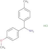 (4-Methoxyphenyl)(4-methylphenyl)methanamine hydrochloride