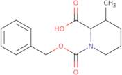 1-[(benzyloxy)carbonyl]-3-methylpiperidine-2-carboxylic acid