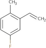 2-Ethenyl-4-fluoro-1-methylbenzene