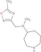 N-Methyl-N-[(5-methyl-1,2,4-oxadiazol-3-yl)methyl]azepan-4-amine