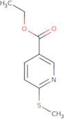 Ethyl 6-(methylsulfanyl)pyridine-3-carboxylate