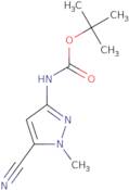 Tert-Butyl (5-Cyano-1-Methyl-1H-Pyrazol-3-Yl)Carbamate