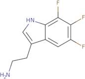 2-(5,6,7-Trifluoro-1H-indol-3-yl)ethan-1-amine