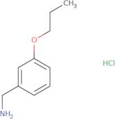(3-Propoxyphenyl)methanamine hydrochloride