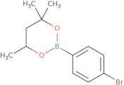 2-(4-Bromophenyl)-4,4,6-trimethyl-1,3,2-dioxaborinane