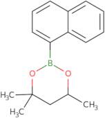 4,4,6-Trimethyl-2-(naphthalen-1-yl)-1,3,2-dioxaborinane