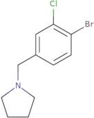 1-[(4-Bromo-3-chlorophenyl)methyl]-pyrrolidine