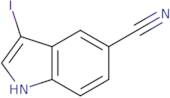 3-Iodo-1H-indole-5-carbonitrile