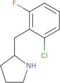 2-[(2-Chloro-6-fluorophenyl)methyl]pyrrolidine