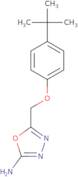 5-[(4-tert-Butylphenoxy)methyl]-1,3,4-oxadiazol-2-amine