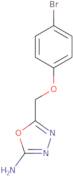 5-[(4-Bromophenoxy)methyl]-1,3,4-oxadiazol-2-amine