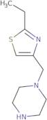 1-[(2-Ethyl-1,3-thiazol-4-yl)methyl]piperazine
