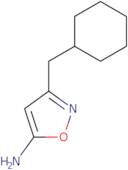 3-(Cyclohexylmethyl)-1,2-oxazol-5-amine