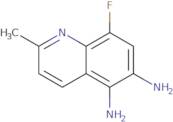 8-Fluoro-2-methylquinoline-5,6-diamine