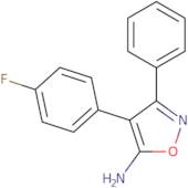 4-(4-Fluorophenyl)-3-phenyl-1,2-oxazol-5-amine