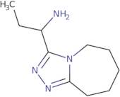 1-{5H,6H,7H,8H,9H-[1,2,4]Triazolo[4,3-a]azepin-3-yl}propan-1-amine