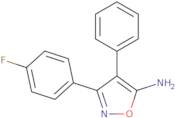 3-(4-Fluorophenyl)-4-phenyl-1,2-oxazol-5-amine