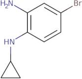 4-Bromo-1-N-cyclopropylbenzene-1,2-diamine