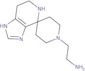 2-{3,5,6,7-Tetrahydrospiro[imidazo[4,5-c]pyridine-4,4'-piperidine]-1'-yl}ethan-1-amine