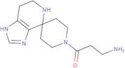 3-Amino-1-{3,5,6,7-tetrahydrospiro[imidazo[4,5-c]pyridine-4,4'-piperidine]-1'-yl}propan-1-one