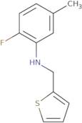 2-Fluoro-5-methyl-N-(thiophen-2-ylmethyl)aniline