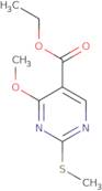 Ethyl 4-methoxy-2-(methylthio)-pyrimidine-5-carboxylate