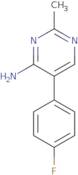 5-(4-Fluorophenyl)-2-methylpyrimidin-4-amine