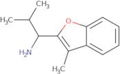 2-Methyl-1-(3-methyl-1-benzofuran-2-yl)propan-1-amine