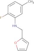 2-Fluoro-N-(furan-2-ylmethyl)-5-methylaniline