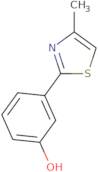 3-(4-Methyl-1,3-thiazol-2-yl)phenol