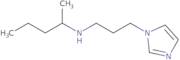 N-(3-Imidazol-1-ylpropyl)pentan-2-amine