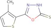 5-(3-Methylthiophen-2-yl)-1,3,4-oxadiazole-2-thiol