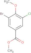 Methyl 3-bromo-5-chloro-4-methoxybenzoate