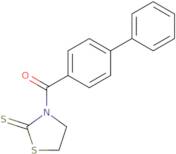 3-(4-Phenylbenzoyl)-1,3-thiazolidine-2-thione