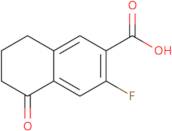 3-Fluoro-5-oxo-6,7,8-trihydronaphthalene-2-carboxylic acid