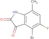 4-Bromo-5-fluoro-7-methyl isatin