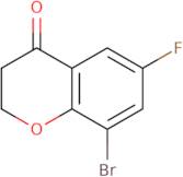 8-Bromo-6-fluorochroman-4-one