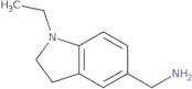 (1-Ethyl-2,3-dihydro-1H-indol-5-yl)methanamine