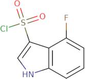 4-Fluoro-1H-indole-3-sulfonyl chloride