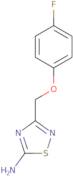 3-[(4-Fluorophenoxy)methyl]-1,2,4-thiadiazol-5-amine