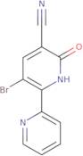 5-Bromo-2-oxo-6-(2-pyridinyl)-1,2-dihydro-3-pyridinecarbonitrile