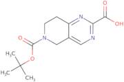 6-[(tert-Butoxy)carbonyl]-5H,6H,7H,8H-pyrido[4,3-d]pyrimidine-2-carboxylic acid