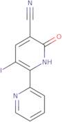 5-Iodo-2-oxo-6-(2-pyridinyl)-1,2-dihydro-3-pyridinecarbonitrile