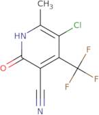 5-Chloro-2-hydroxy-6-methyl-4-(trifluoromethyl)nicotinonitrile