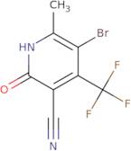 5-Bromo-2-hydroxy-6-methyl-4-(trifluoromethyl)nicotinonitrile