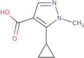 5-Cyclopropyl-1-methyl-1H-pyrazole-4-carboxylic acid